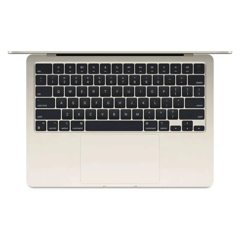 لپ تاپ 13.6 اینچی اپل مدل MacBook Air M4 13.6 inch MW103 2025 16/512حافظه 512 و رم 16 گیگابایت | StarLight- استارلایت – بژ — تصویر ۳