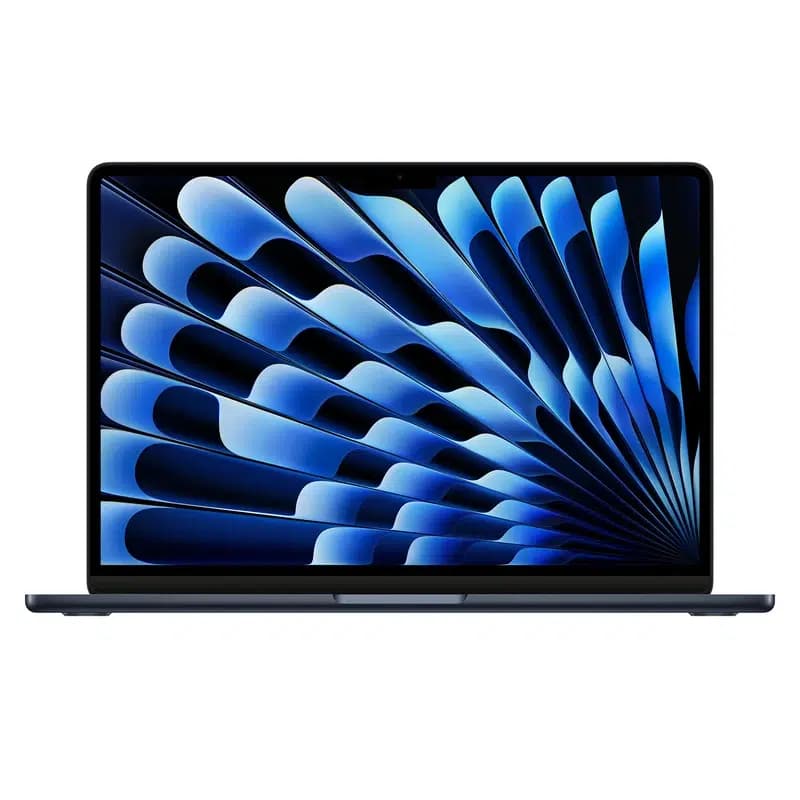 لپ تاپ 13.6 اینچی اپل مدل MacBook Air M4 13.6 inch MW123 2025 16/256 حافظه 256 و رم 16 گیگابایت – میدنایت – Mindnight