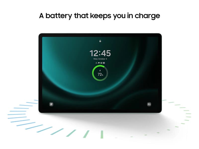 تبلت سامسونگ Galaxy Tab S9 fe X510 (WiFi) ظرفیت 256 گیگابایت رم 8 گیگابایت — تصویر ۵