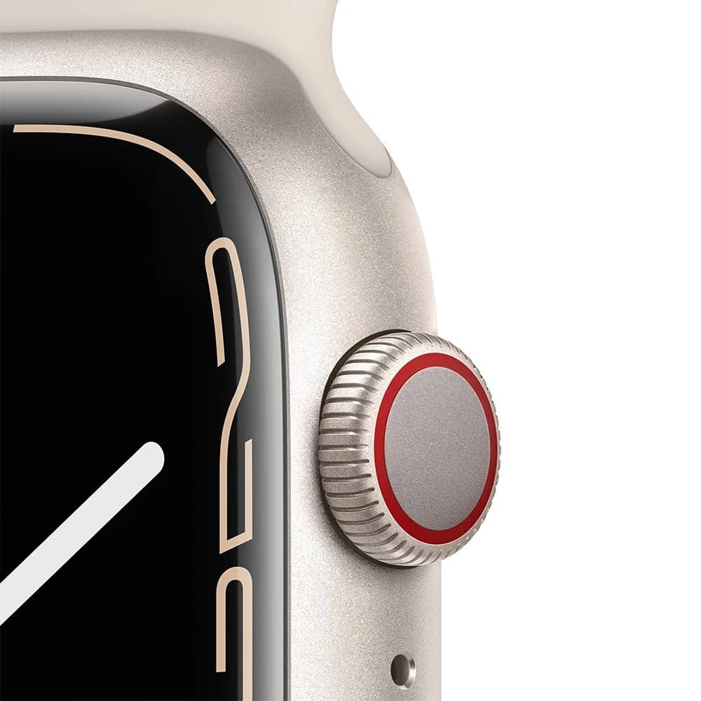 ساعت هوشمند اپل سری 7 | Apple Watch S7 StarLight 45mm — تصویر ۳