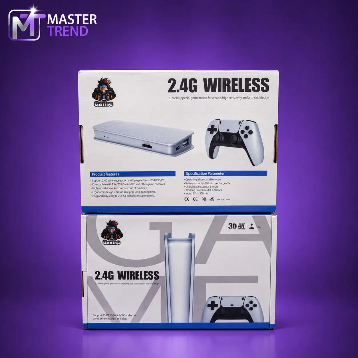 کنسول بازی 2.4G Wireless گیم استیک 4K با دسته بی سیم