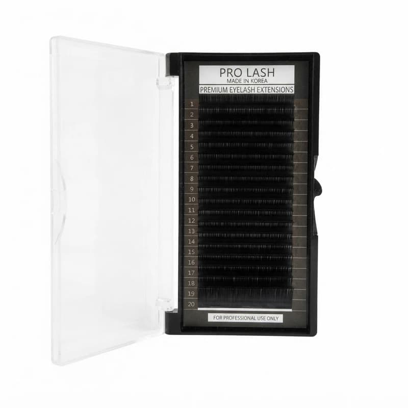 پالت اکستنشن مژه پرولش ProLash Mink Lash CC-0.07 13mm — تصویر ۳