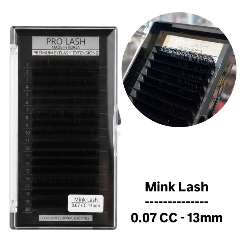 پالت اکستنشن مژه پرولش ProLash Mink Lash CC-0.07 13mm