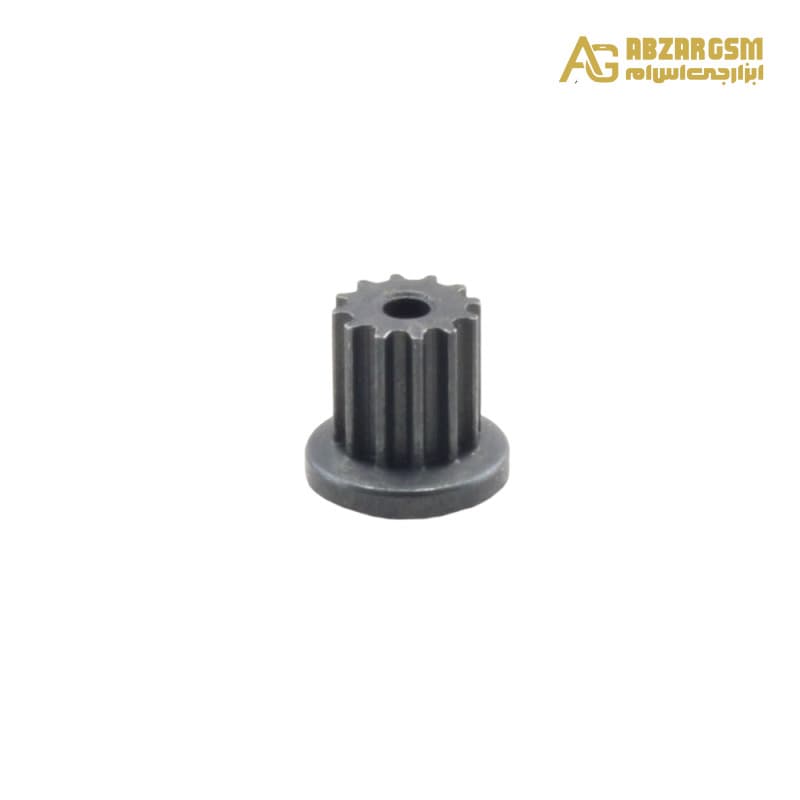 پولی فلزی 12 دندانه شفت 2.4mm مناسب موتور 385