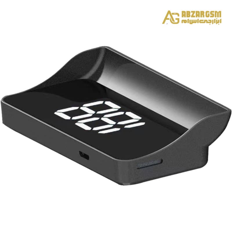 هدآپ دیسپلی Head-up Display خودرو دارای کانکتور USB Type-C مدل W1