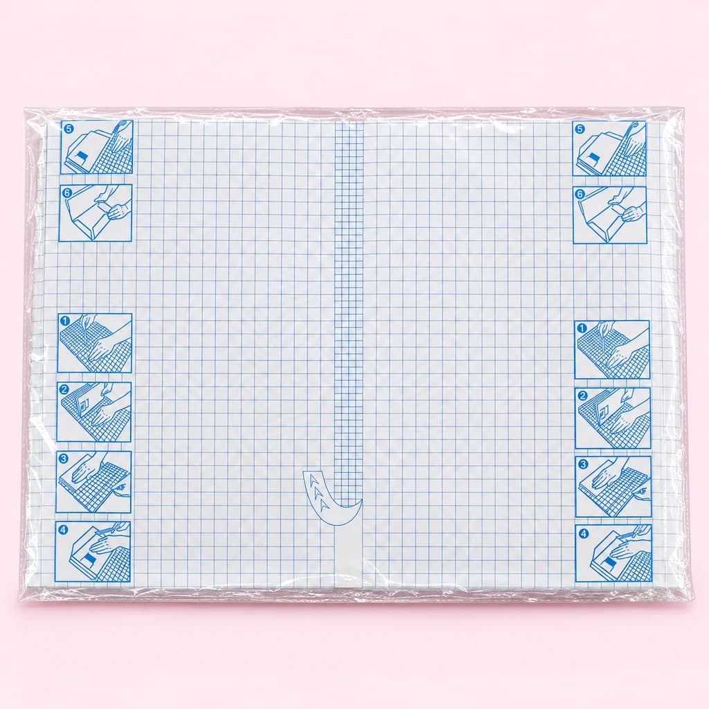 جلد چسبی کتاب کاتیکا KTK بسته 10 عددی 50×36 سانتیمتر — تصویر ۲