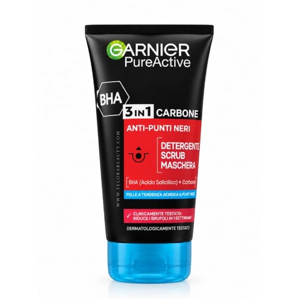 ژل شستشوی صورت گارنیر Pure Active سه‌کاره حجم 150 میل
