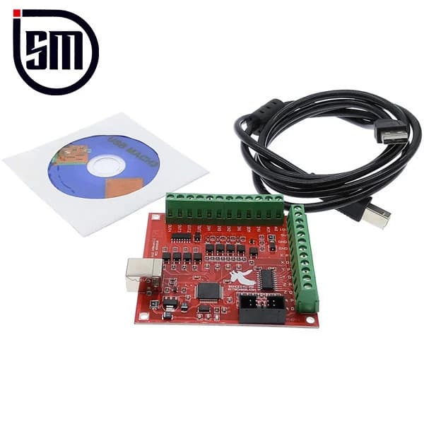 برد کنترلر CNC چهار محور USB Mach3 با خروجی ۱۰۰KHz — تصویر ۲