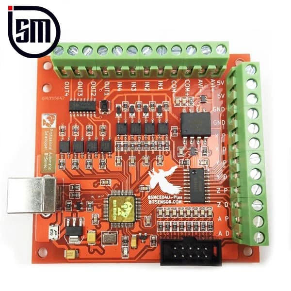برد کنترلر CNC چهار محور USB Mach3 با خروجی ۱۰۰KHz — تصویر ۴