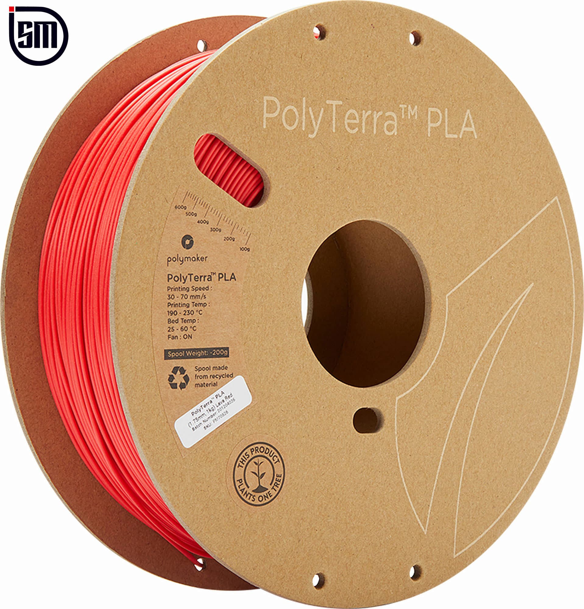 فیلامنت pla قرمز