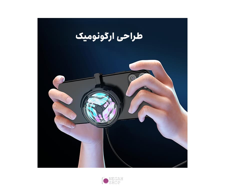 فن خنک کننده گوشی موبایل مدل AL01 — تصویر ۲