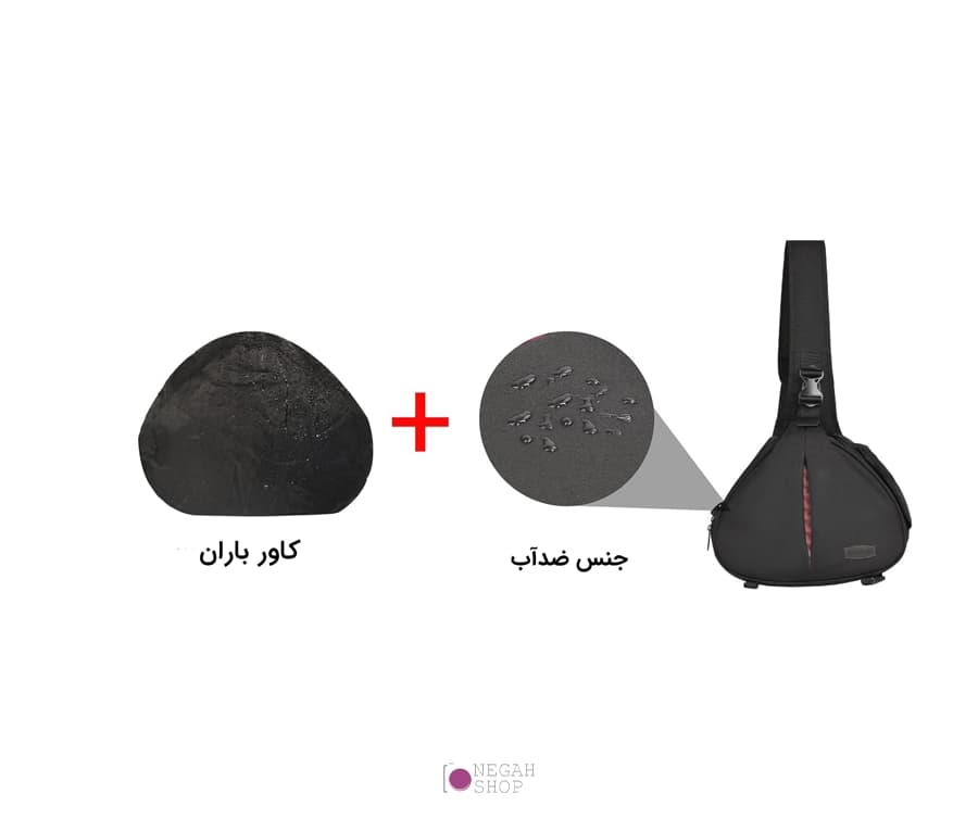 کیف دوربین عکاسی تک بند Caden K1 — تصویر ۷