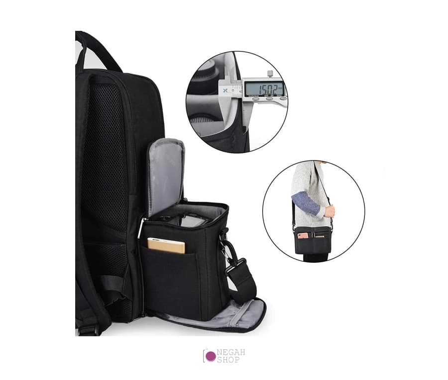 کیف دوربین عکاسی Caden L5-3 — تصویر ۳