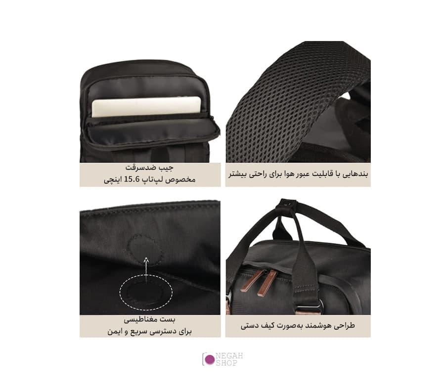کیف دوربین عکاسی Cwatcun D78 — تصویر ۶