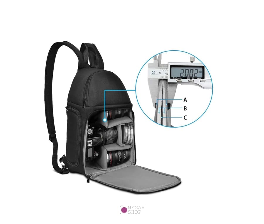 کیف دوربین عکاسی تک بند Caden D15 — تصویر ۴