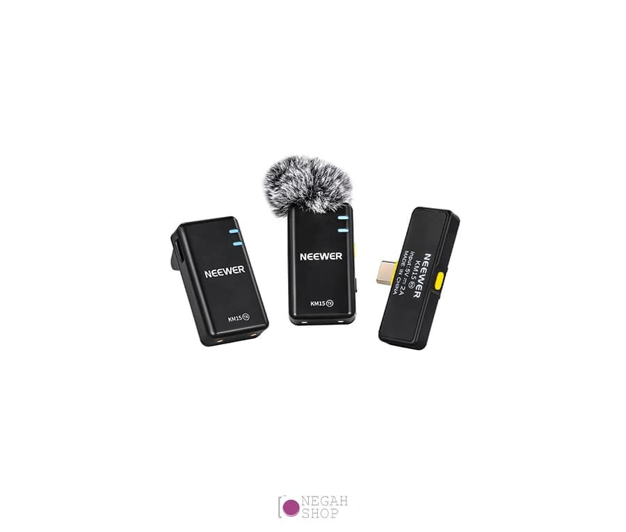 میکروفون بی سیم دو کاناله Neewer KM15 Type C