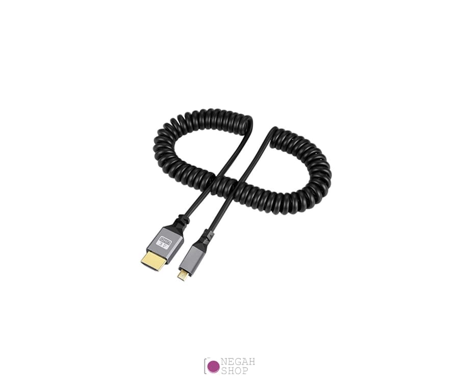 کابل فنری HDMI به Micro HDMI