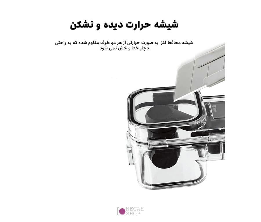 کاور محافظ غواصی دوربین اسمو پاکت 3 پلوز مدل Puluz PU967T — تصویر ۶