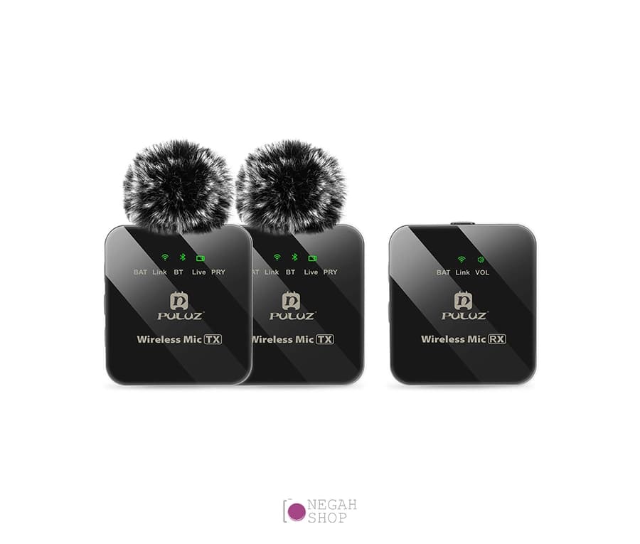 میکروفون بی سیم پلوز Puluz PU3154B — تصویر ۳