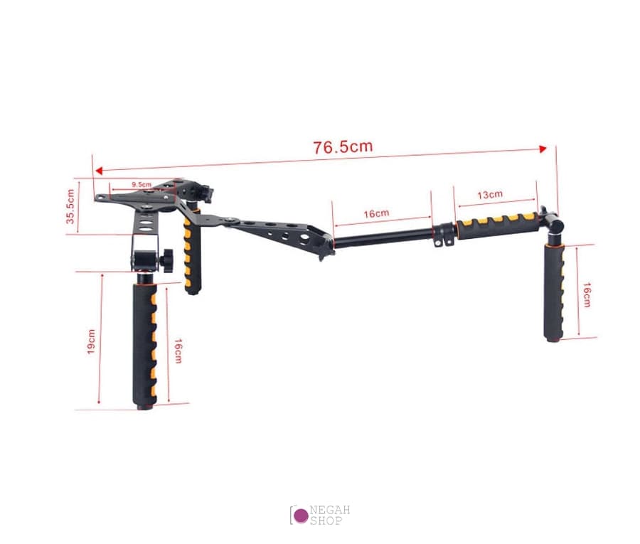 شولدر فیلمبرداری دوربین Yelangu YLG0107D RiG — تصویر ۳