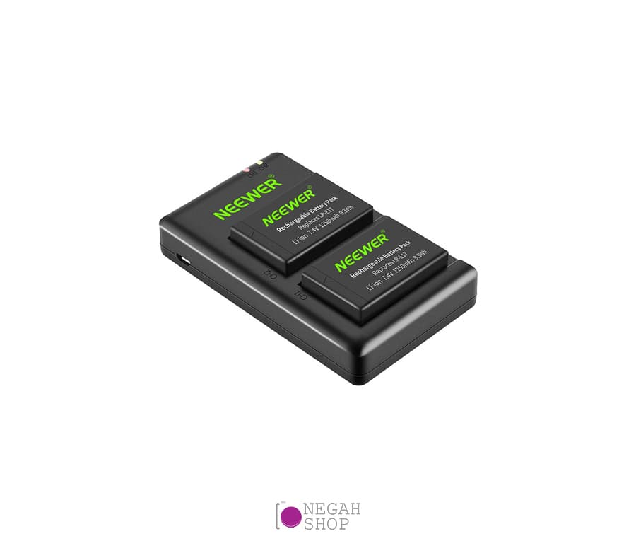 شارژر و باتری دوربین Neewer LP-E17 Batttery Charger for Canon — تصویر ۲