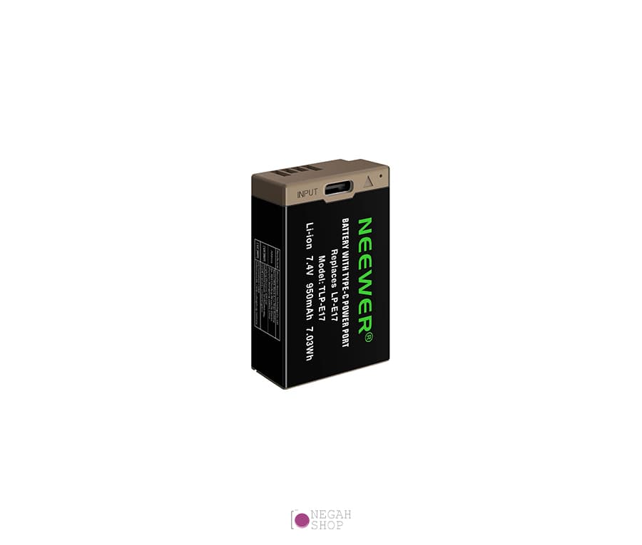 باتری دوربین کانن Neewer 950mAh LP-E17 — تصویر ۲