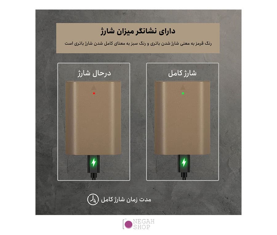 باتری دوربین سونی Neewer NP-FZ100 2400mAh — تصویر ۷
