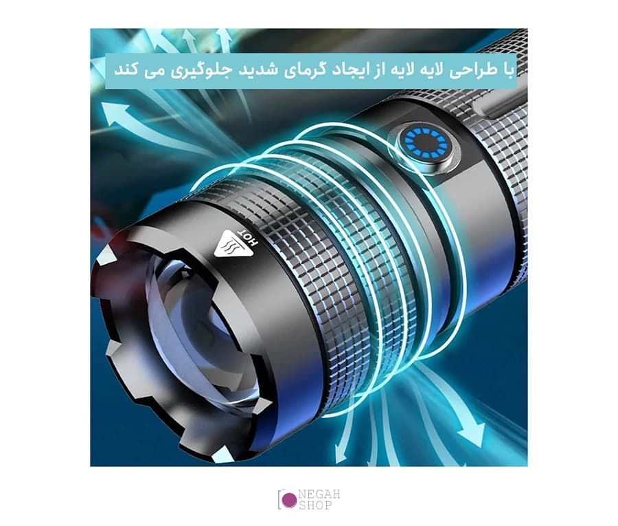 نور LED زوم Zoom X3 Atmosphere 6600mAh — تصویر ۶
