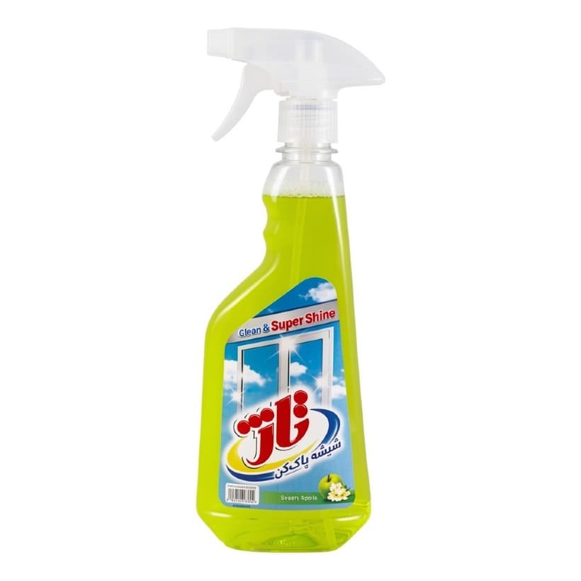 اسپری شیشه پاک کن تاژ وزن 500 گرمی (بسته ۴عددی)