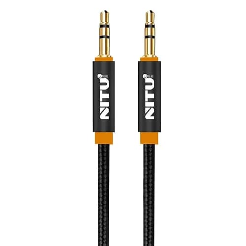 کابل 1 به 1 صدا (AUX) طول 3 متر نیتو (Nitu) مدل NT-AUX007
