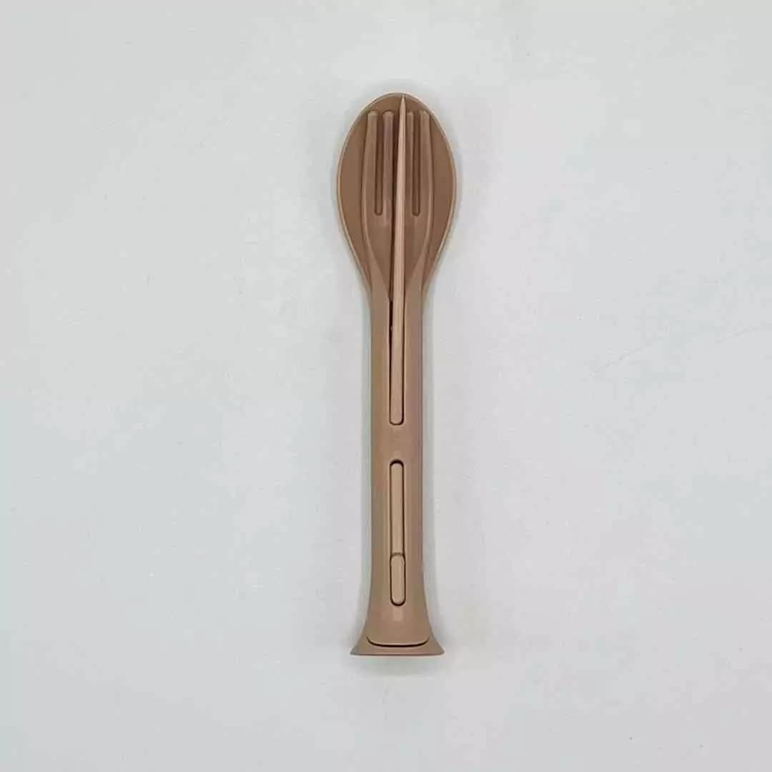 ست قاشق ، چنگال و کارد مسافرتی کالباسی — تصویر ۳