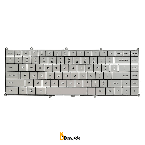 کیبورد لپ تاپ دل مدل XPS Adamo13 نقره ای