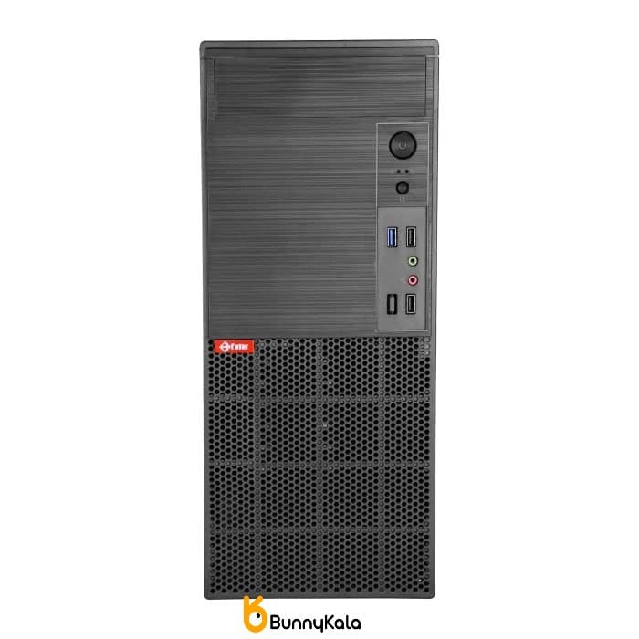 کیس کامپیوتر فاطر مدل F-3206 Mid Tower مشکی — تصویر ۳