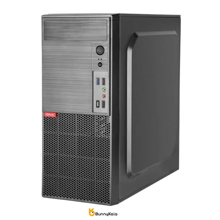 کیس کامپیوتر فاطر مدل F-3206 Mid Tower مشکی — تصویر ۲