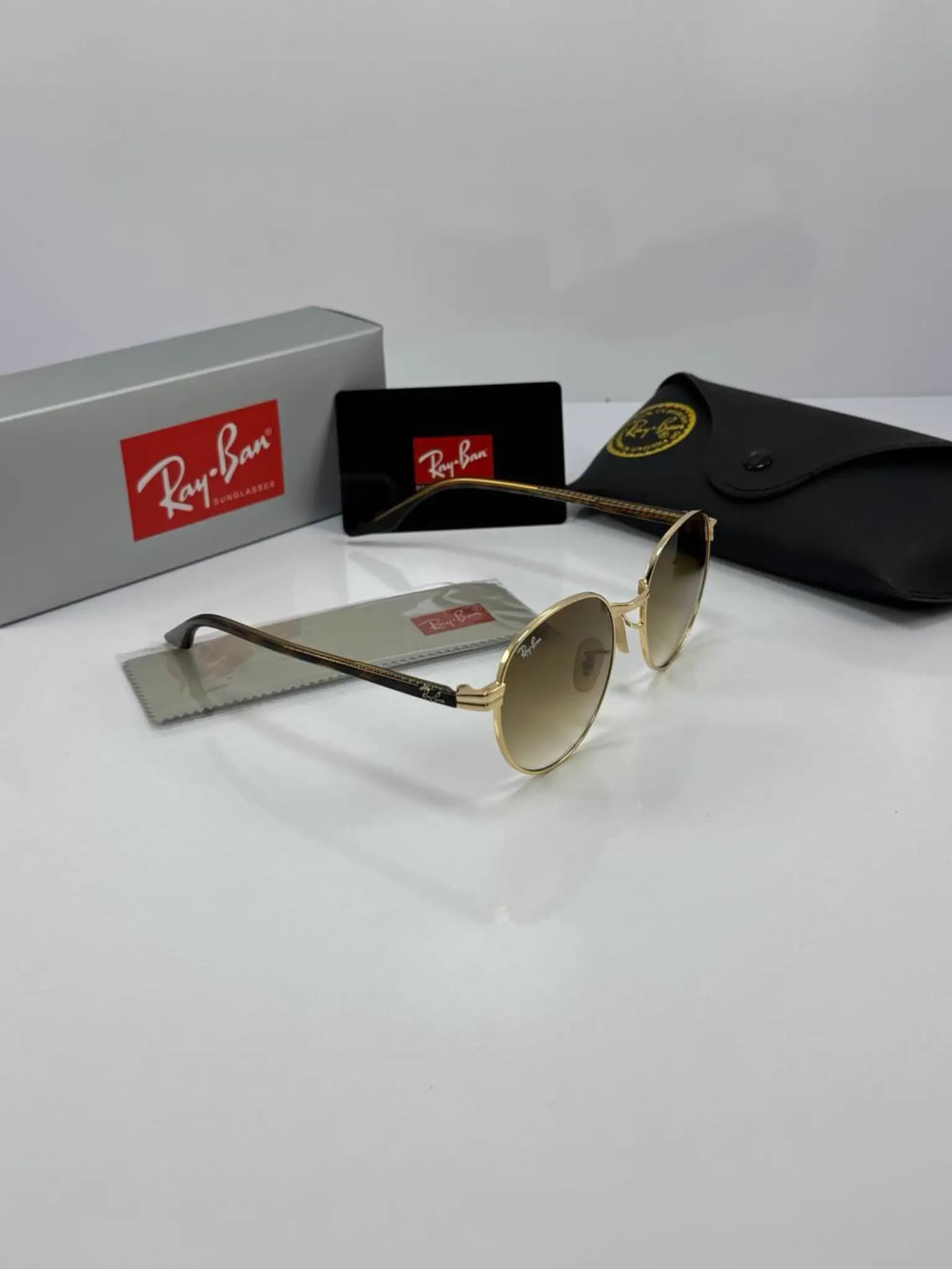عینک ریبن طلاییrb-3691