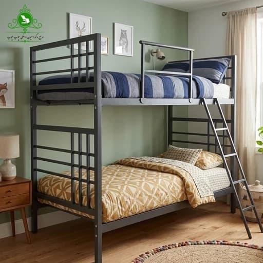 تخت خواب دو طبقه مدل رئال مبلمان فرنا مدل 1145399