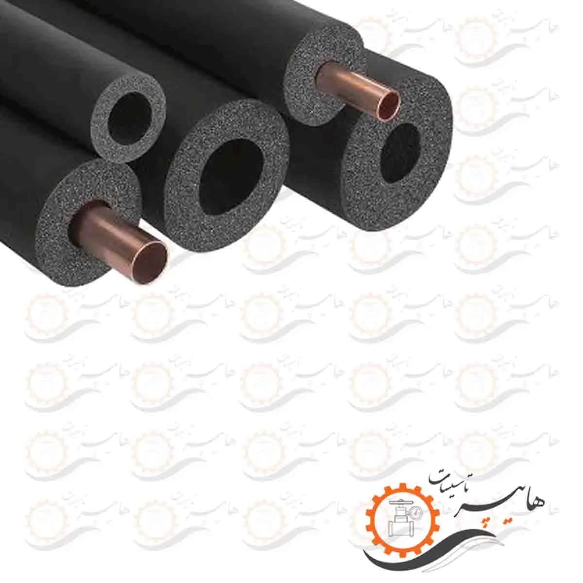 عایق حرارتی لوله فولادی 9mm کی فلکس