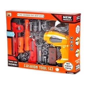 اسباب بازی مدل ست ابزار مجموعه 18 عددی