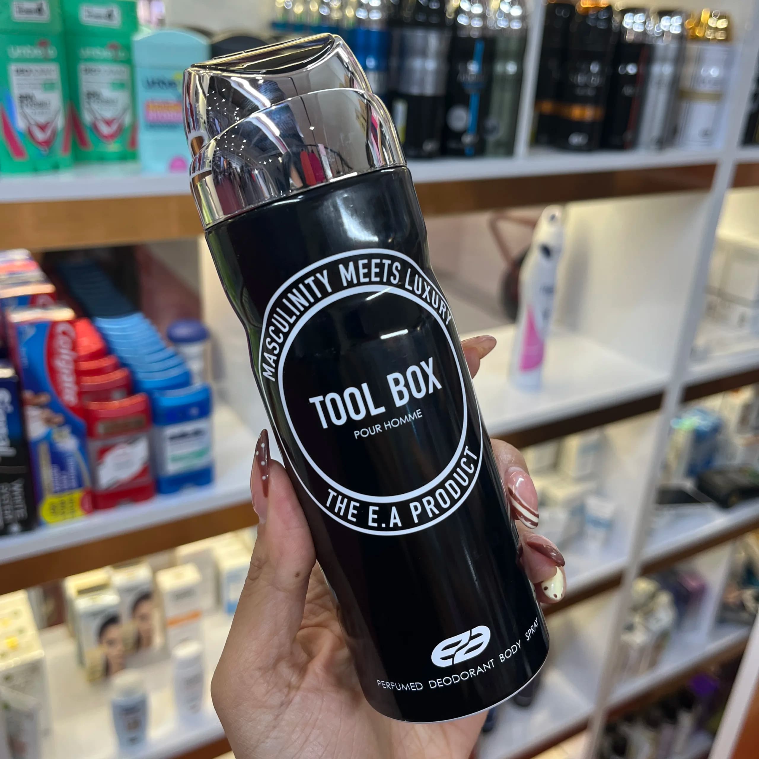 اسپری بدن مردانه تول باکس Tool Box حجم 200 میل — تصویر ۴