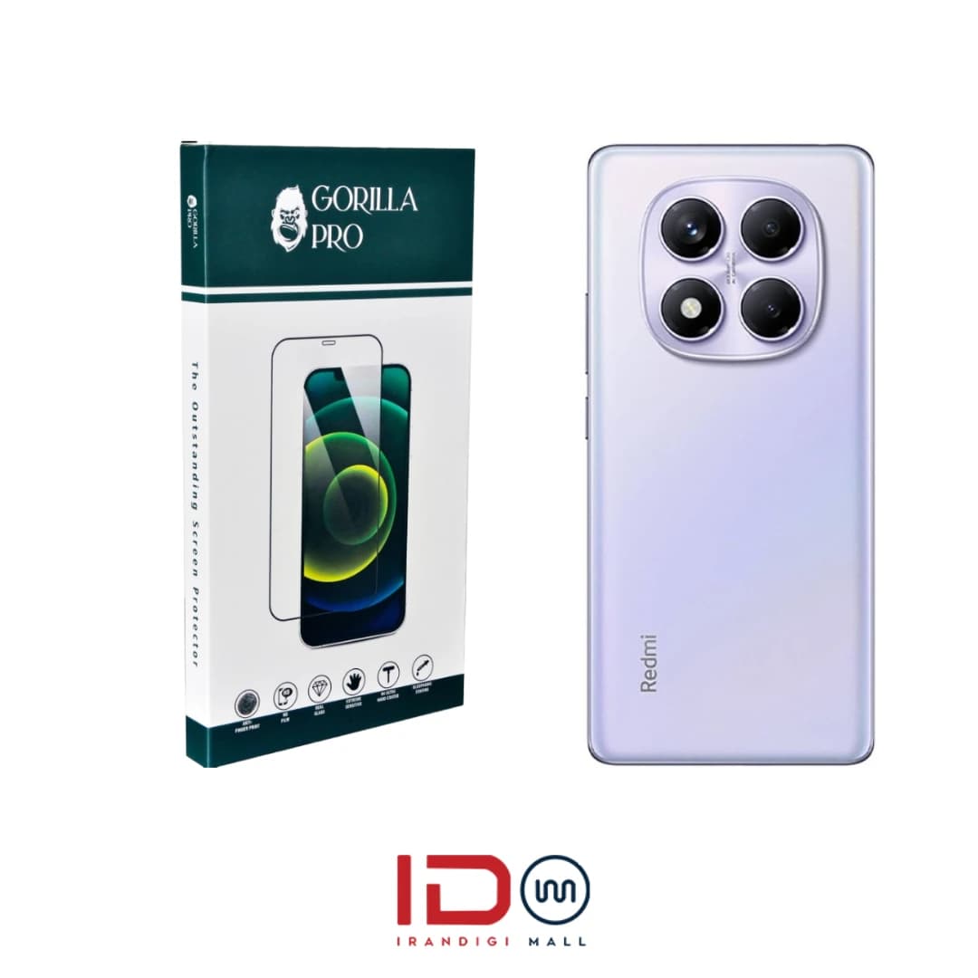 گلس و محافظ هیدروژلی (مات) بدنه گوشی شیائومی مدل Redmi Note 14 Pro 4G