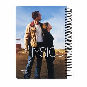 دفتر تمرین 200 برگ سیمی الیپون طرح PHYSICS
