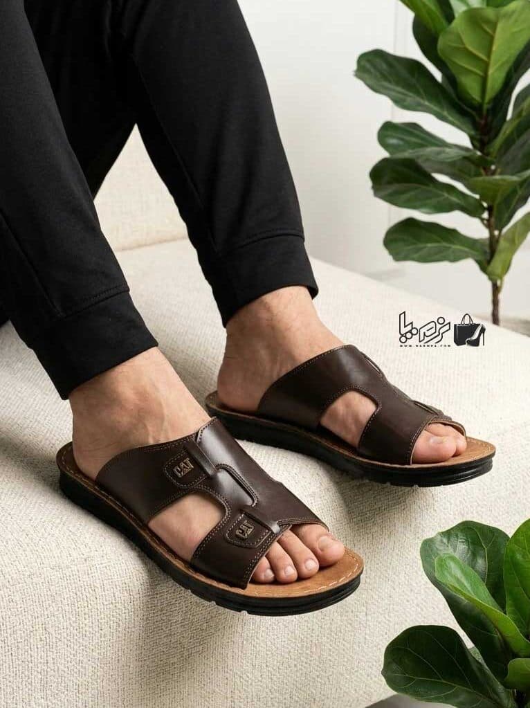 صندل طبی مردانه بزرگ پا مدل هامون
