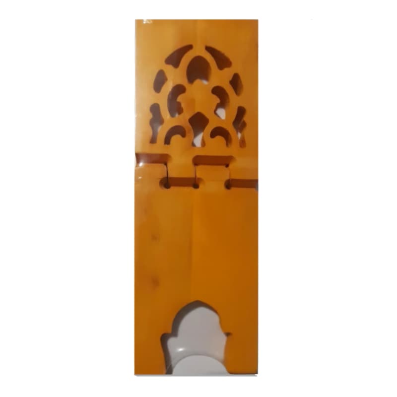 رحل قرآن چوبی طرح کنگره متوسط ابعاد 42در14.5 سانت کد 103569