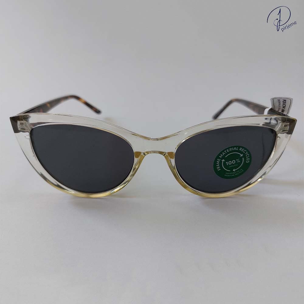عینک آفتابی زنانه سیکس فریم شفاف UV400 — تصویر ۲