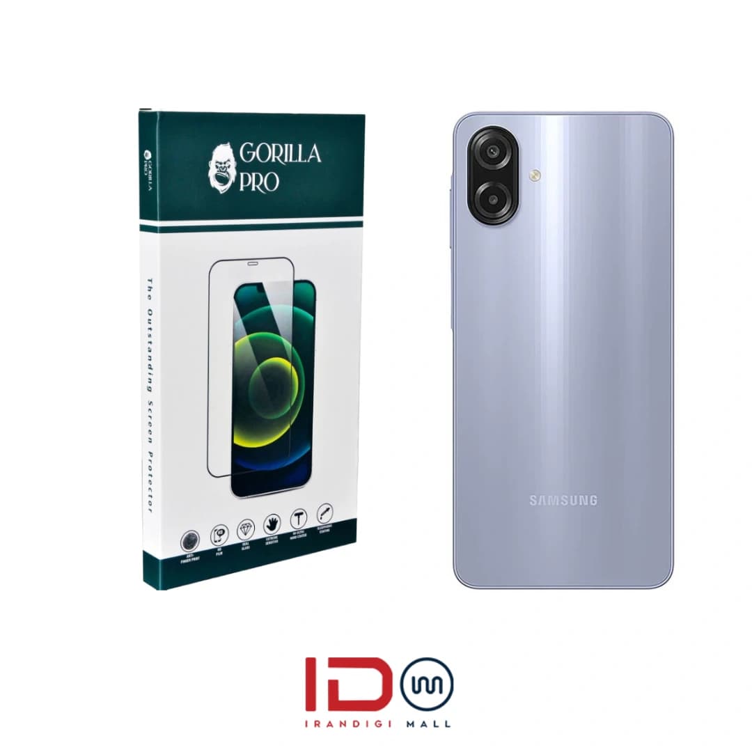 گلس و محافظ هیدروژلی (مات) بدنه گوشی سامسونگ مدل Galaxy A07