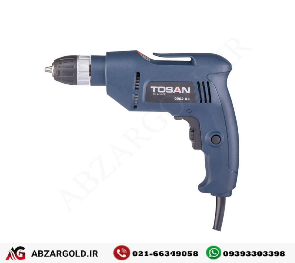 دریل 10 میلیمتری 400 وات توسن 0002DA — تصویر ۳