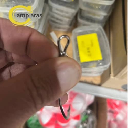 قلاب ماهیگیری سه شاخ سایز 6 — تصویر ۴