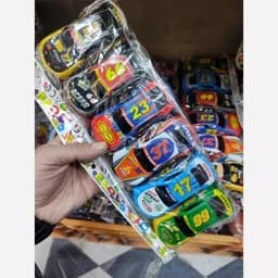 ماشین اسباب بازی فلزی عقب کش عمده 6 عددی — تصویر ۵