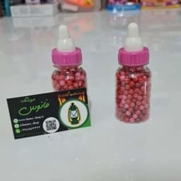 ساچمه شیشه شیر 100 عددی پلاستیکی مخصوص تفنگ های اسباب بازی — تصویر ۲