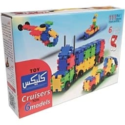 اسباب بازی لگو ساختنی هواپیما مدل کروز اسباب بازی لگو کلیکس 111 قطعه اسباب بازی لگو ساختنی ماشین اسباب بازی لگو جدید — تصویر ۱۲